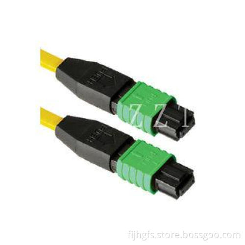 SM / MM FTTH MTP Patch Cord Fiber Optic 7.8mm Ferrule, Flat